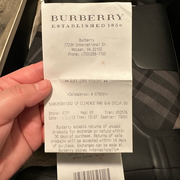 Burberry black house check rain boots - Picture 2 of 4